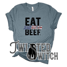 Load image into Gallery viewer, 'Eat American Beef - Patriotic Black'- Multiple Colors!