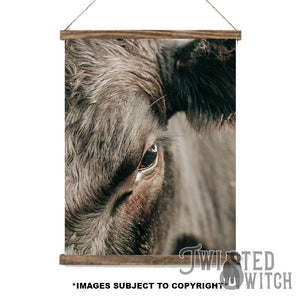 'Half the Women' Scroll Canvas