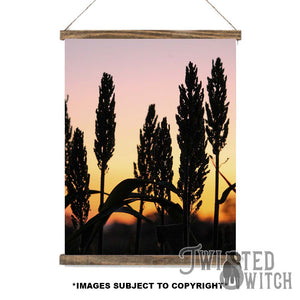 'Home Grown' Scroll Canvas