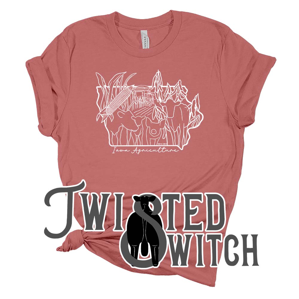'Iowa Agriculture'- Multiple Colors!